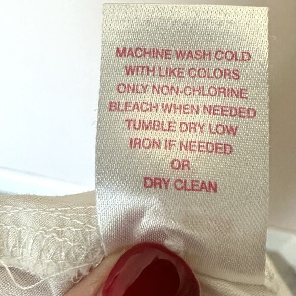 English Laundry Blouse Women’s Small Long Sleeve Pullover 1/2 Button Up White - Picture 7 of 8